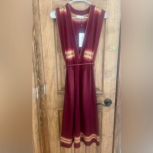 Molly Bracken Sweater Dress Size Medium